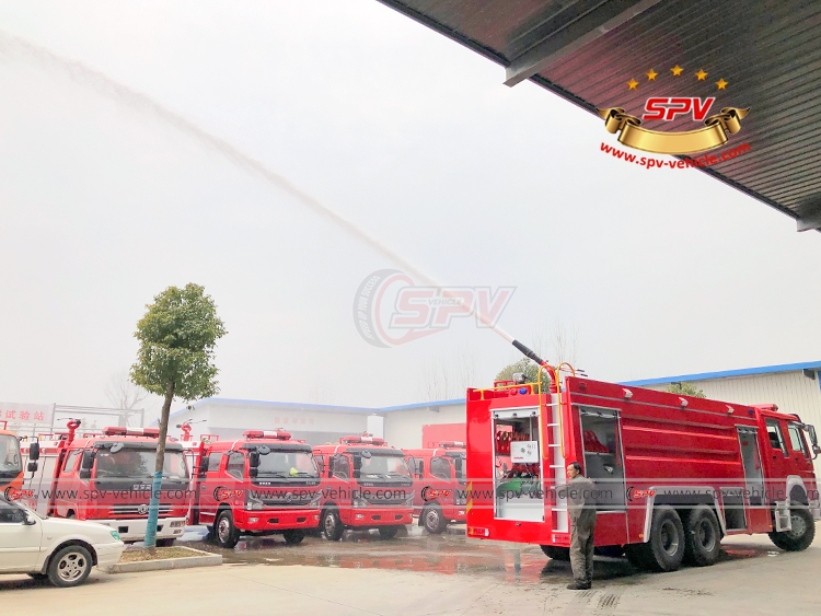 Foam Fire Tanker Sinotruk - Fire Monitor